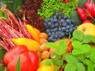 Buah-buahan, sayur-sayuran dan herba adalah kunci kepada potensi yang baik